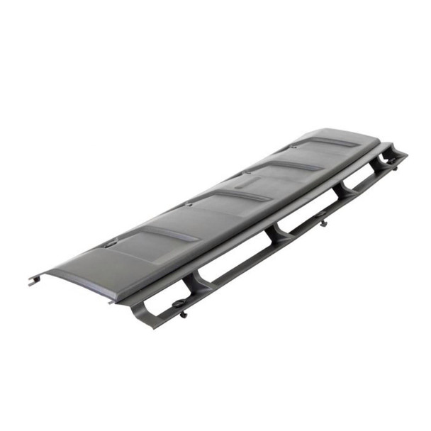 Genuine Land Rover Front Bumper Lower Towing Eye Cover Trim for Discovery 3, grey plastic part designed for vehicle front bumper towing eye cover.