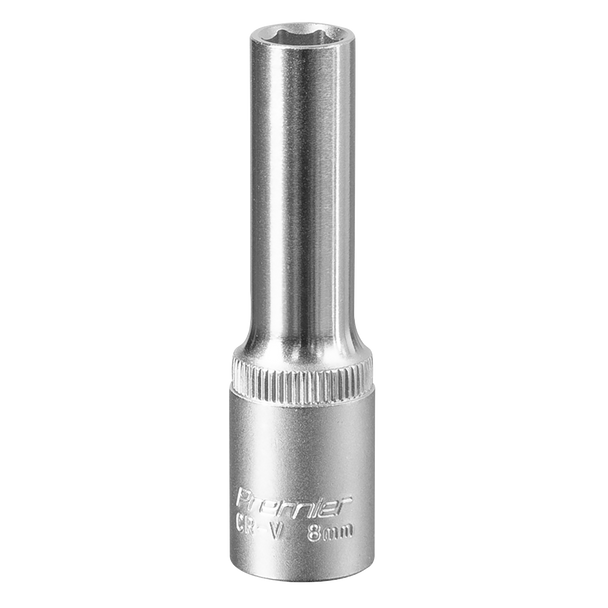 Premier Deep Socket 3/8"Sq Drive 8mm