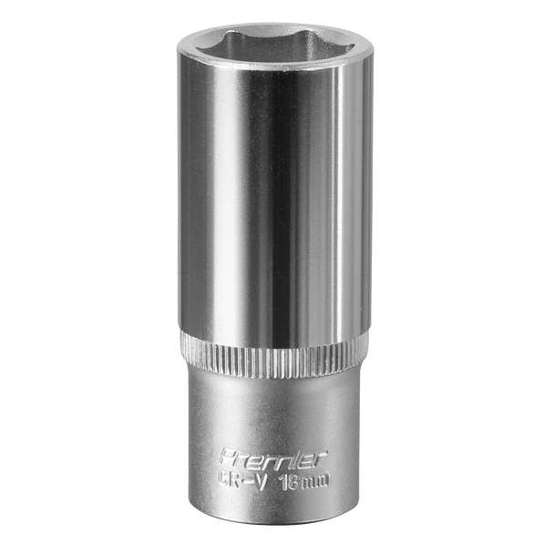 Premier Deep Socket 3/8"Sq Drive 18mm