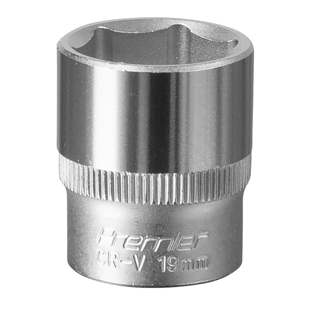 Premier Socket 3/8"Sq Drive 19mm