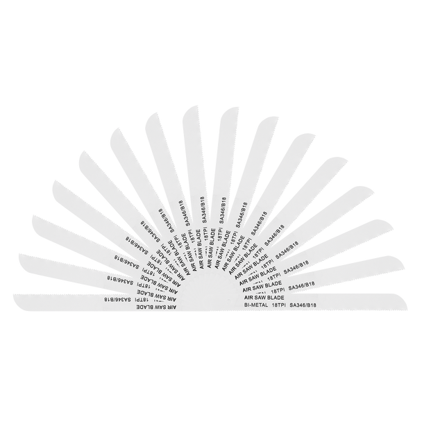 141mm HSS Air Saw Blade 18tpi - Pack of 15