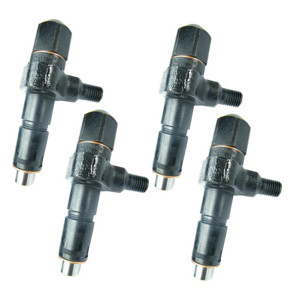 Product: Direct Replacement Diesel Injector, Four Diesel Injectors for Series 2.25D & Defender 2.5D 2.5TD, image shows four black diesel injectors with metallic tips on a white background. Product: Direct Replacement Diesel Injector, Four Diesel Injectors for Series 2.25D & Defender 2.5D 2.5TD, image shows four black diesel injectors with metallic tips on a white background.