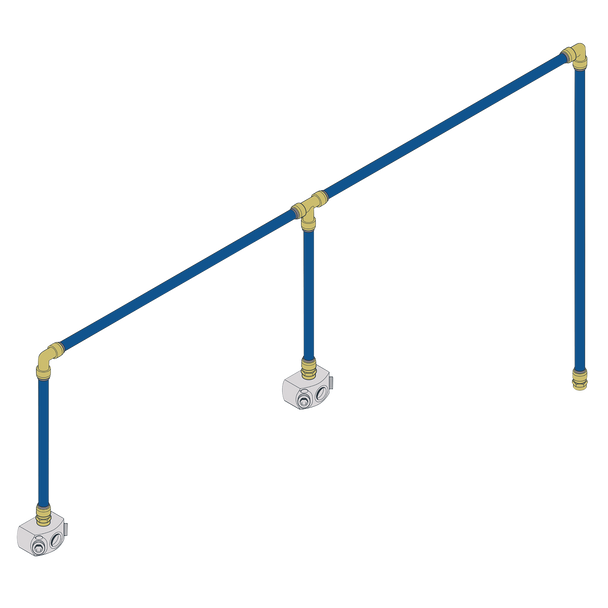 SharkBite® 12m 2-Drop Air Supply System Kit 28mm