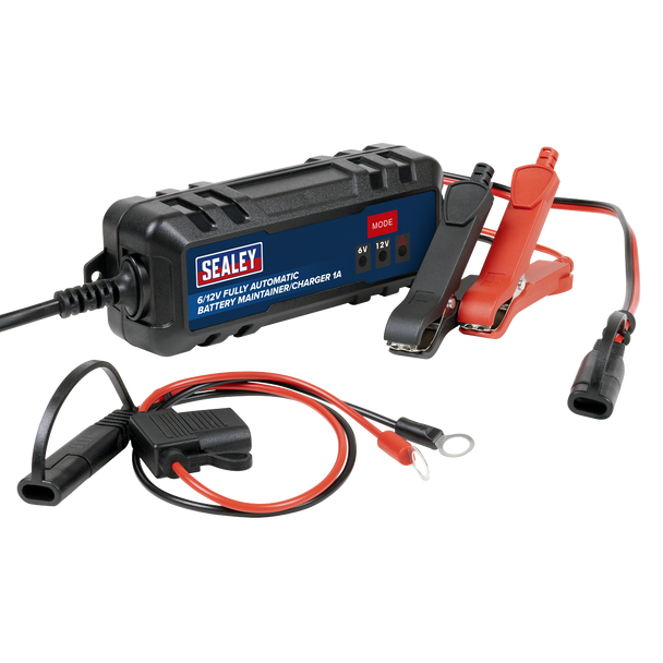 6/12V Fully Automatic Battery Maintainer/Charger 1A