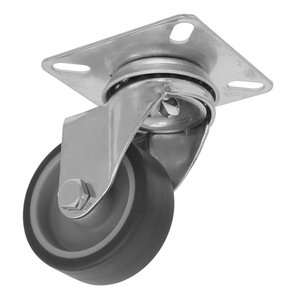 50mm Castor Wheel with Swivel Plate