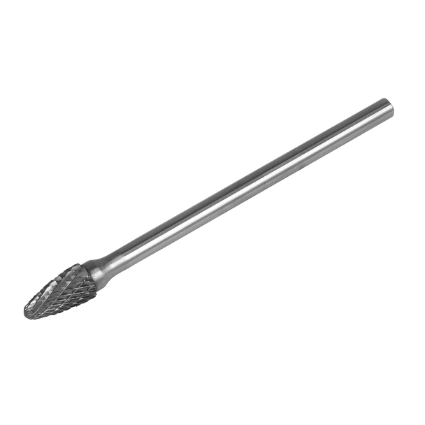 Tungsten Carbide Rotary Burr Extra-Long Arc Round Nose 10mm