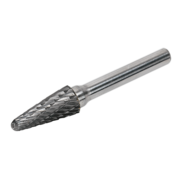 Conical Ball Nose Tungsten Carbide Rotary Burr 10mm