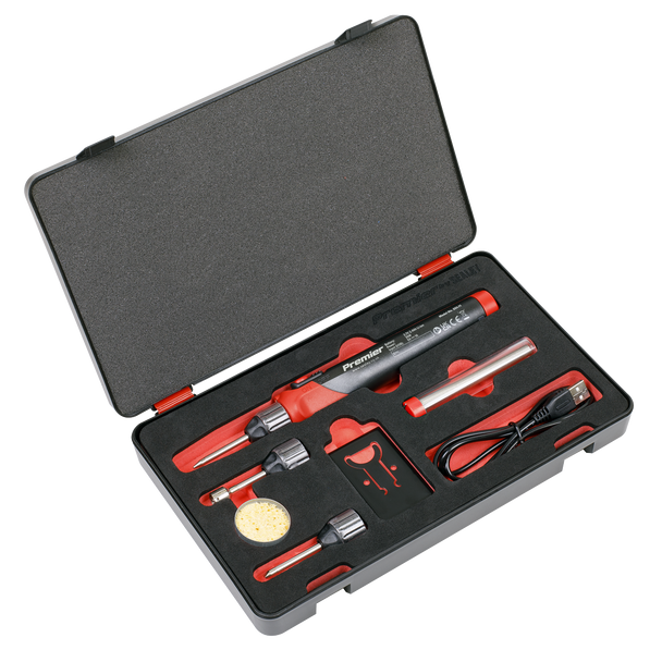Premier Rechargeable Soldering Iron Kit 30W
