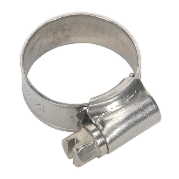 Stainless Steel Hose Clip 16-22mm - Pack of 10