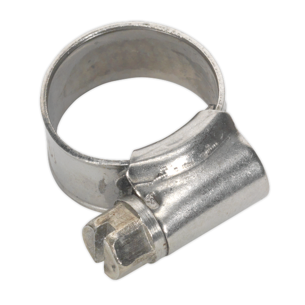 Stainless Steel Hose Clip 10-16mm - Pack of 10