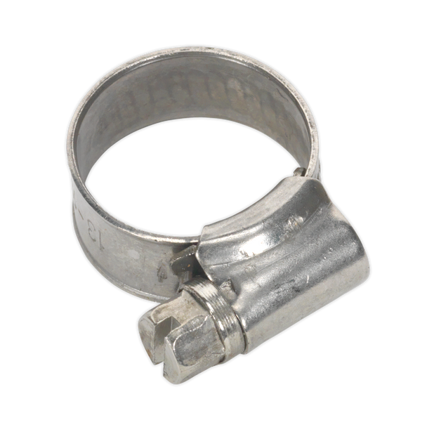 Stainless Steel Hose Clip 13-19mm - Pack of 10