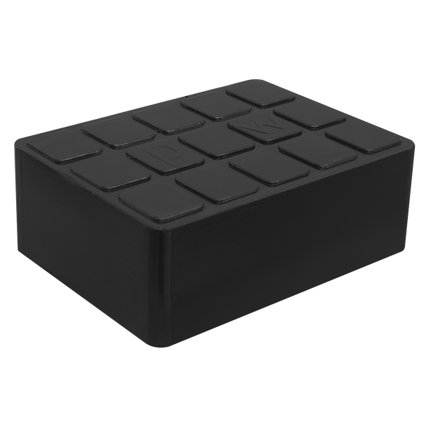 Rubber Support Block for Viking Jacking Beams 60mm