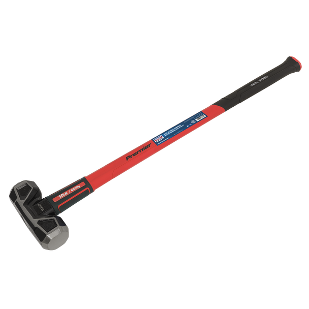 Premier Sledge Hammer with Fibreglass Shaft 10lb - SLHG10