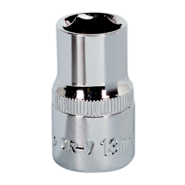 Premier Fully Polished Socket 1/2"Sq Drive 13mm