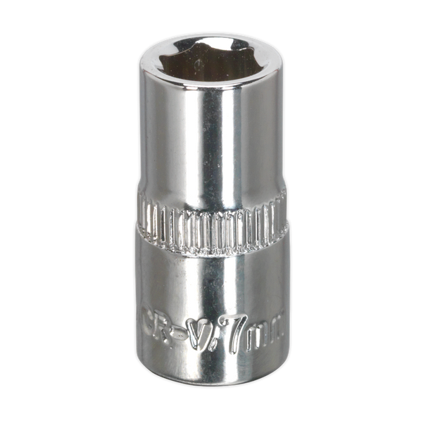 Premier Fully Polished Socket 1/4"Sq Drive 7mm