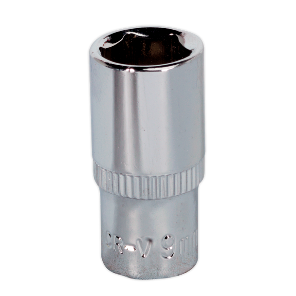 Premier Fully Polished Socket 1/4"Sq Drive 9mm