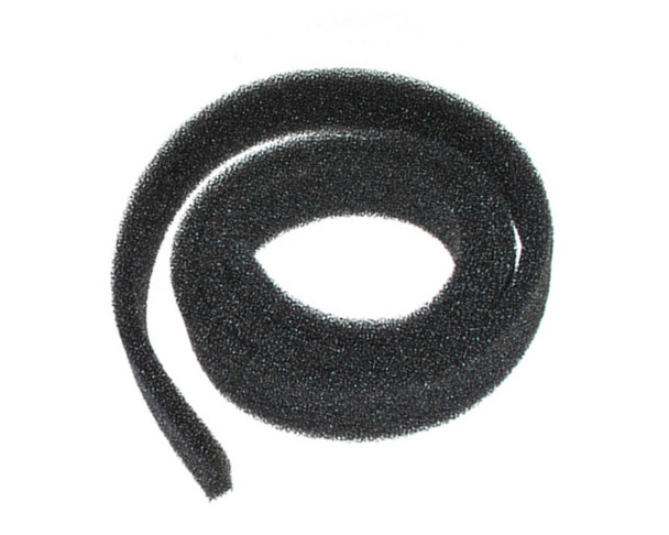 Direct Replacement Pollen Filter Foam Block Cabin Filter for Discovery 2, black foam filter coil with a spiral shape.