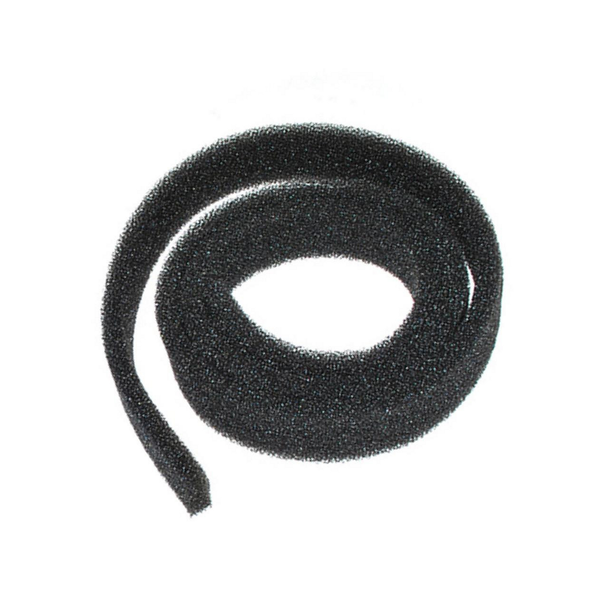 Direct Replacement Pollen Filter Foam Block Cabin Filter for Discovery 2, black foam filter coil with a spiral shape.