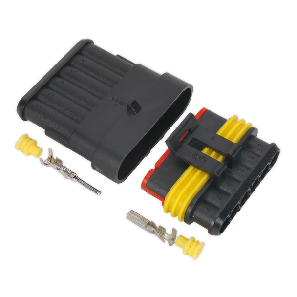 6-Way Superseal Male & Female Connector