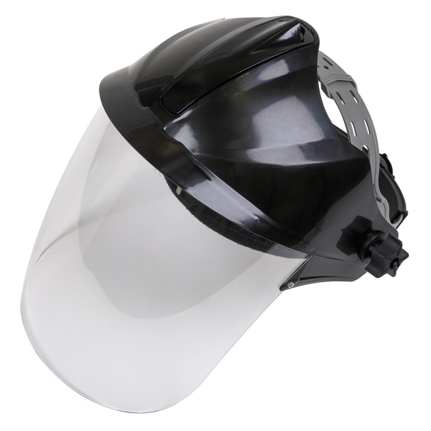 Worksafe® Deluxe Brow Guard with Aspherical Polycarbonate Full Face Shield