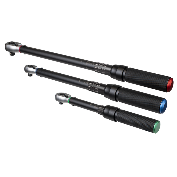Torque Wrench Micrometer 3pc Set Premier Black