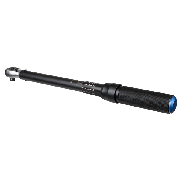 Torque Wrench Micrometer 3/8"Sq Drive Calibrated 20-120Nm - Premier Black