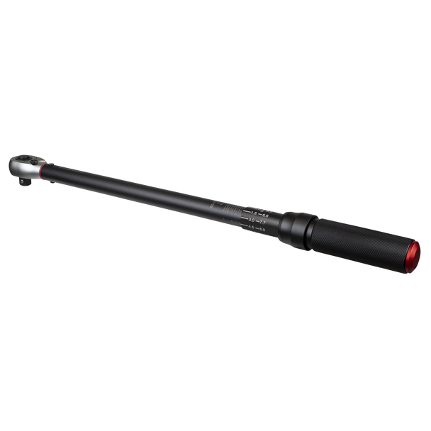 Torque Wrench Micrometer 1/2"Sq Drive Calibrated 60-330Nm - Premier Black