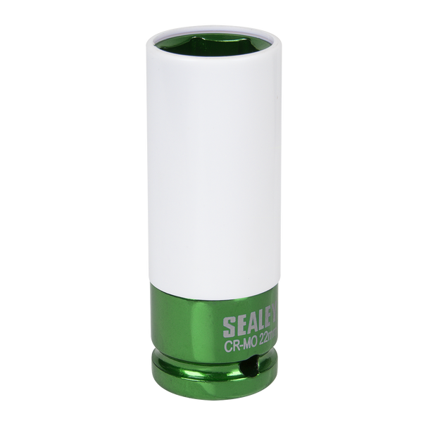 Alloy Wheel Impact Socket 1/2"Sq Drive 22mm