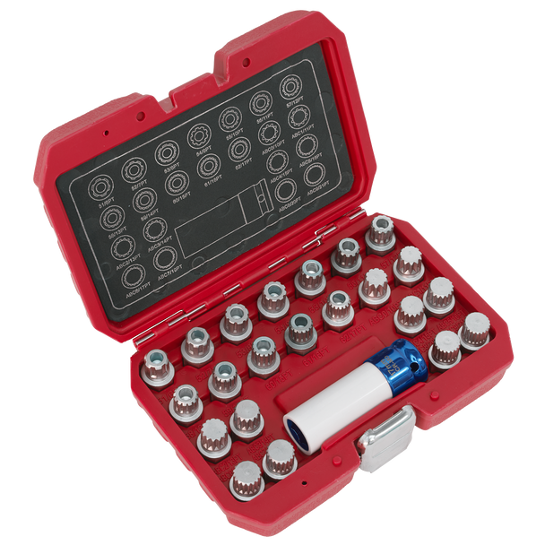 Locking Wheel Nut Key Set for VAG 23pc