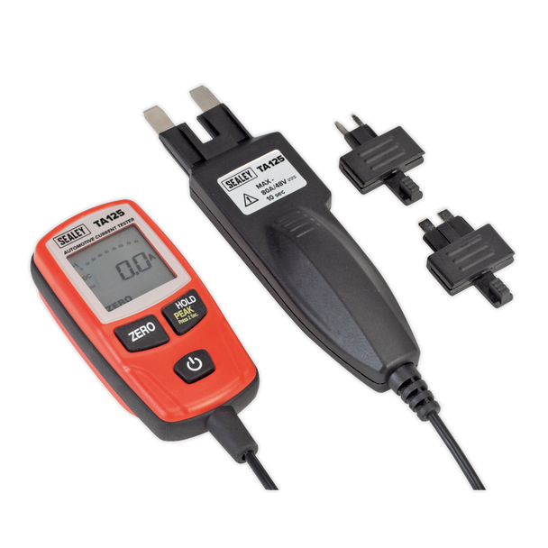 Automotive Current Tester Mini, Standard & Maxi Blade Fuses 80A