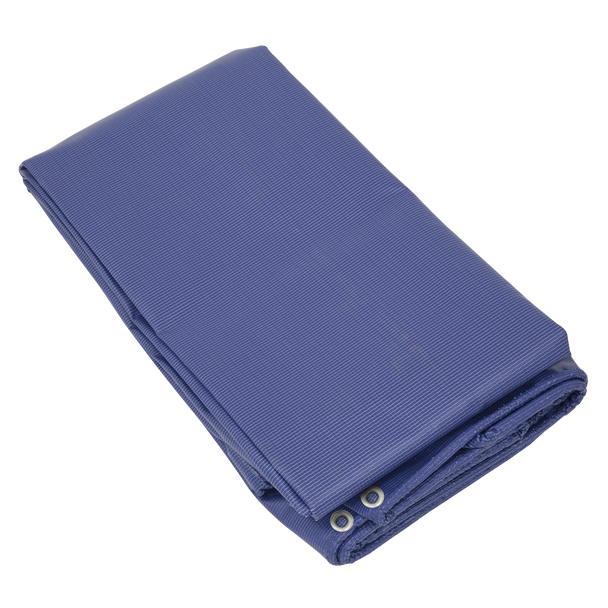 Heavy Duty PVC Tarpaulin 4.88 x 6.10m - Blue
