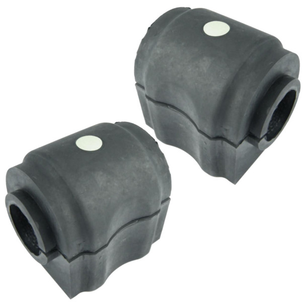 Direct Replacement Anti Roll Bar Bush Rear x2 for Discovery 3, black rubber bushings for vehicle suspension stability. Direct Replacement Anti Roll Bar Bush Rear x2 for Discovery 3, black rubber bushings for vehicle suspension stability.