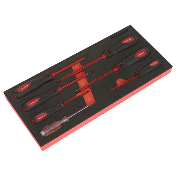 Premier Insulated Screwdriver Set 7pc - VDE Approved