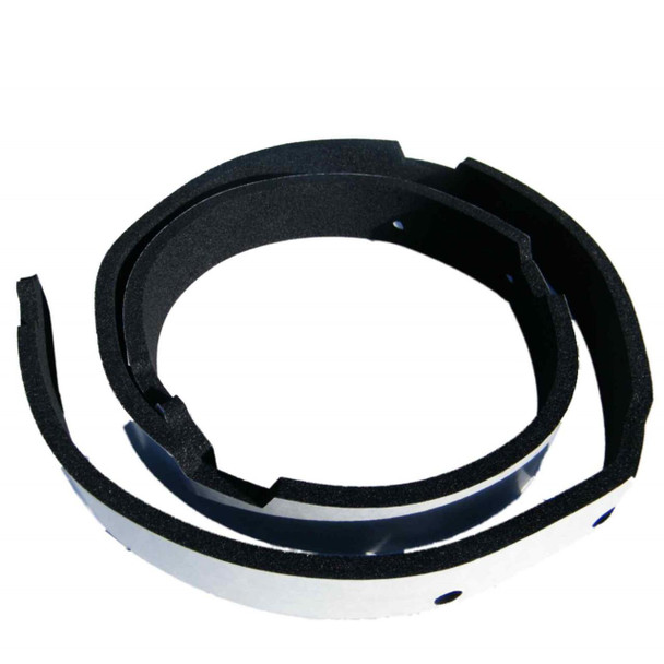 Direct Replacement Windscreen Screen To Bulkhead Seal for Defender, black rubber seal for windshield and bulkhead.