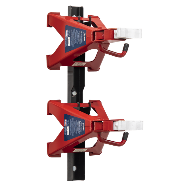 Axle Stand & Axle Stand Storage Rack Combo 3 Tonne