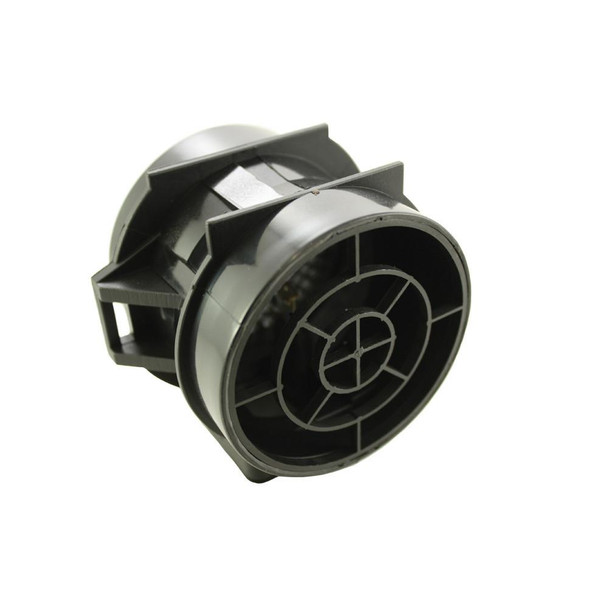 Direct Replacement Mass Air Flow Sensor for Defender & Discovery 2 Td5, black plastic automotive sensor part with circuit connections.