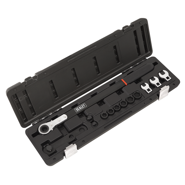 Extended Reach Ratchet Action Auxiliary Belt Tension Tool Kit