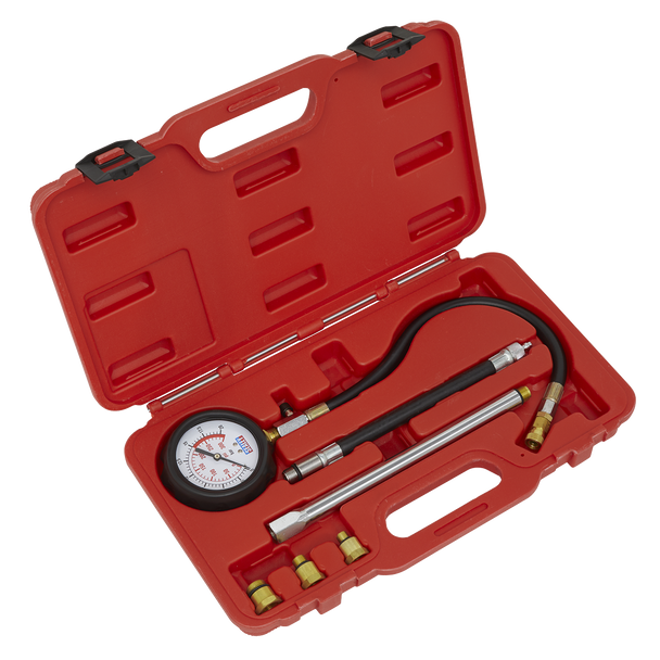 Petrol Compression Tester Deluxe Kit 6pc