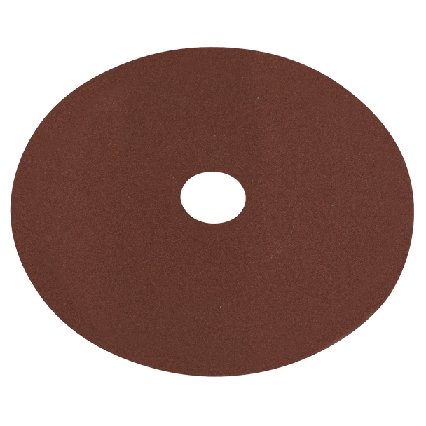 Worksafe® 100mm Fibre Backed Sanding Disc 120Grit - Pack of 25