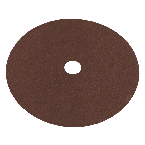Worksafe® 175mm Fibre Backed Sanding Disc 120Grit - Pack of 25
