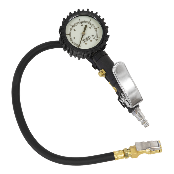 Tyre Inflator with Clip-On Connector - SA399