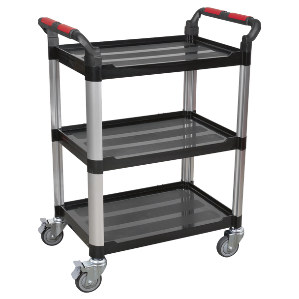 Composite Workshop Trolley 3-Level/3 Wall - CX309