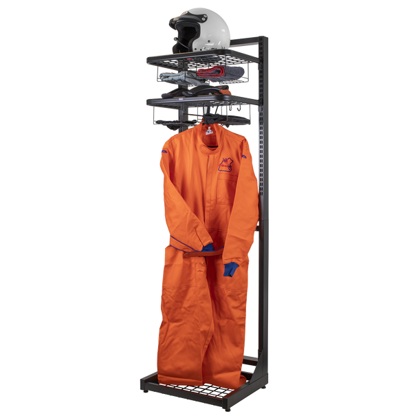 Freestanding Motorcycle Helmet & Gear Storage - MS081FS