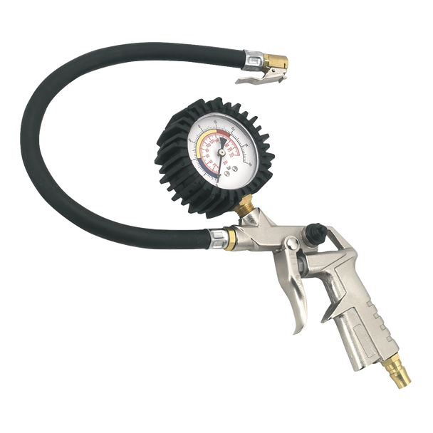 Tyre Inflator with Clip-On Connector - SA924
