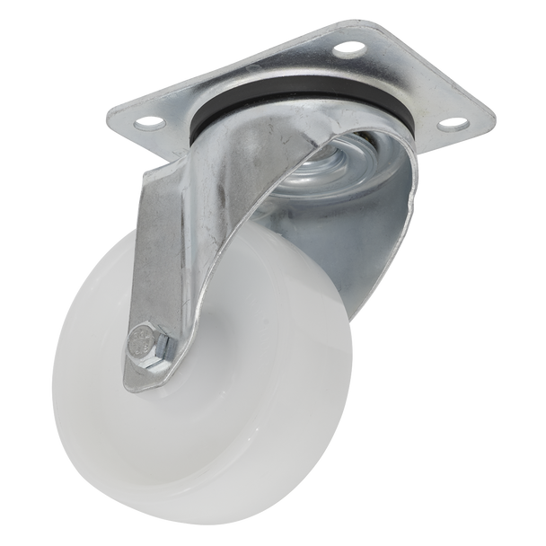 100mm Castor Wheel with Swivel Plate - SCW4100SP