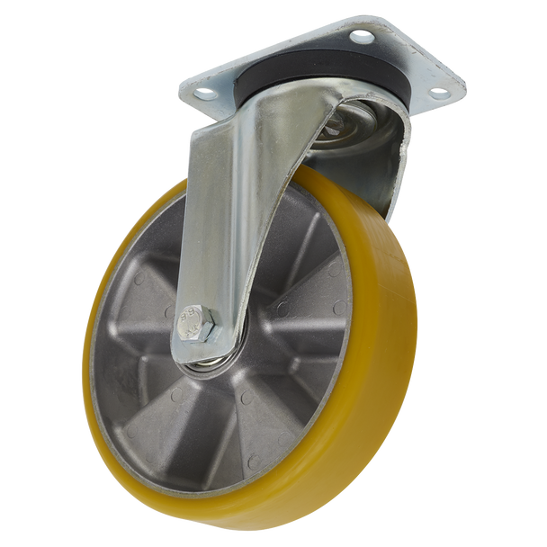 200mm Castor Wheel with Swivel Plate - SCW5200SP