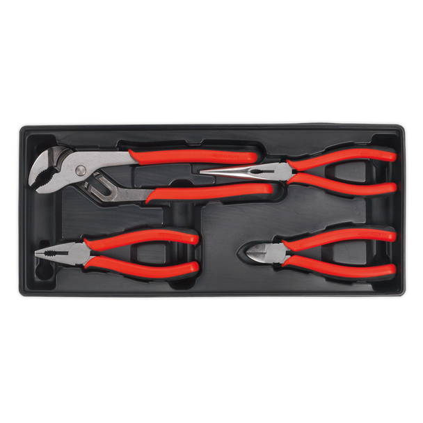 Premier Pliers Set with Tool Tray 4pc - TBT02