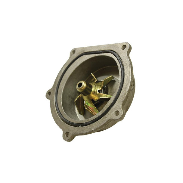 Direct Replacement Engine Water Coolant Pump for Defender Td5 and Discovery 2 Td5, automotive engine cooling component with impeller and mounting flange.