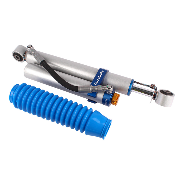 Terrafirma 8-Stage Remote Reservoir Shock Absorber - Rear - LH - Plus 5" for Discovery 2