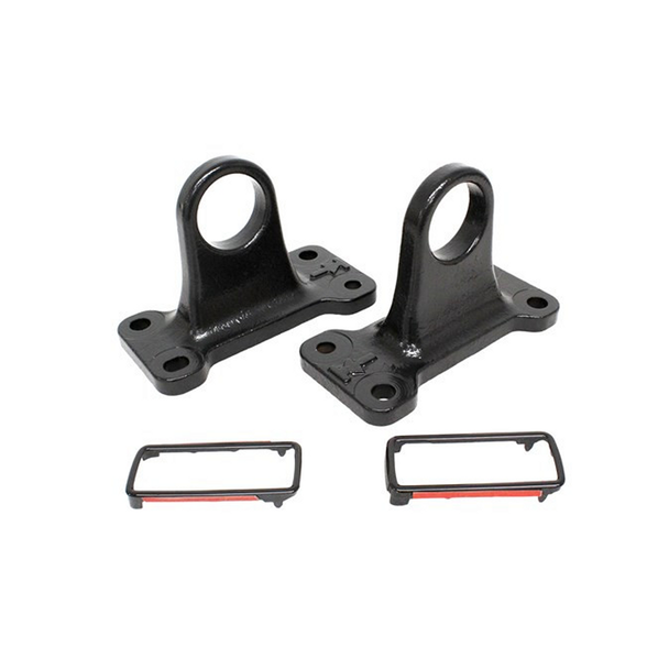 Terrafirma Rear Recovery Points - Pair - Black for Defender 2020